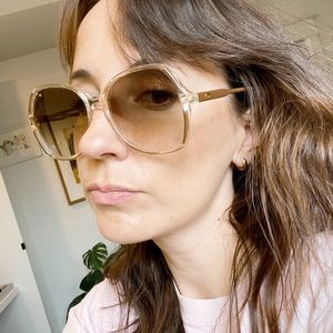 Vintage Gucci oversized 70’s sunglasses